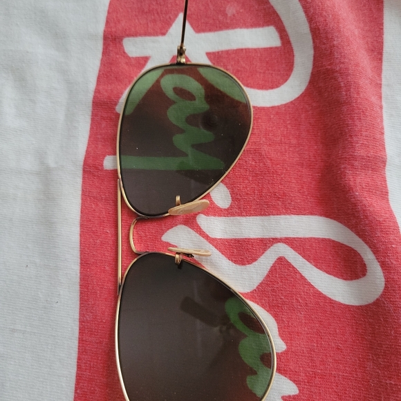 VINTAGE RAYBAN 12K GOLD FILLED AVIATOR USA KOREAN WAR ERA Top Gun - Picture 6 of 16